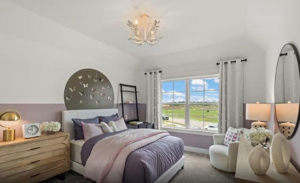 Furnished interior view inside a new home in , Katy (Image 14).