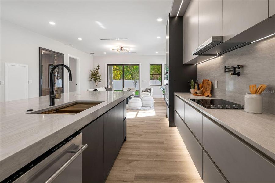 Furnished interior view inside a new home in , Tampa (Image 8).