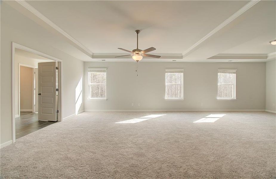 Spacious, unfurnished interior of a new home in Trinity Park, McDonough (Image 20).