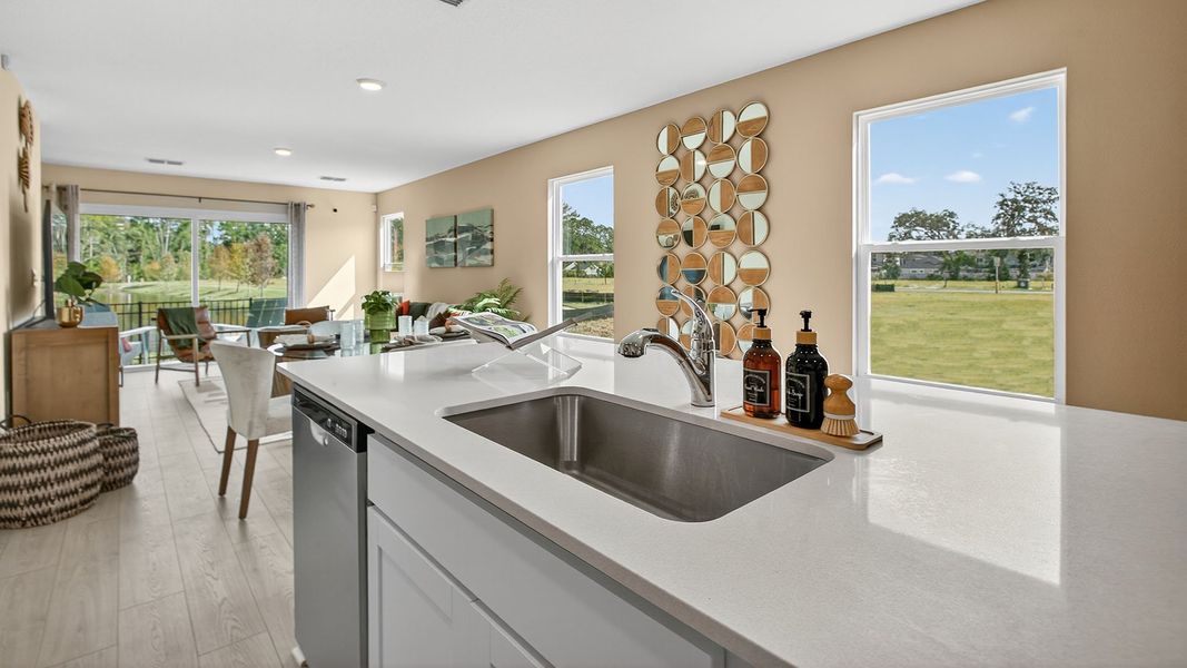 Furnished interior view inside a new home in Trout River, Jacksonville (Image 6).