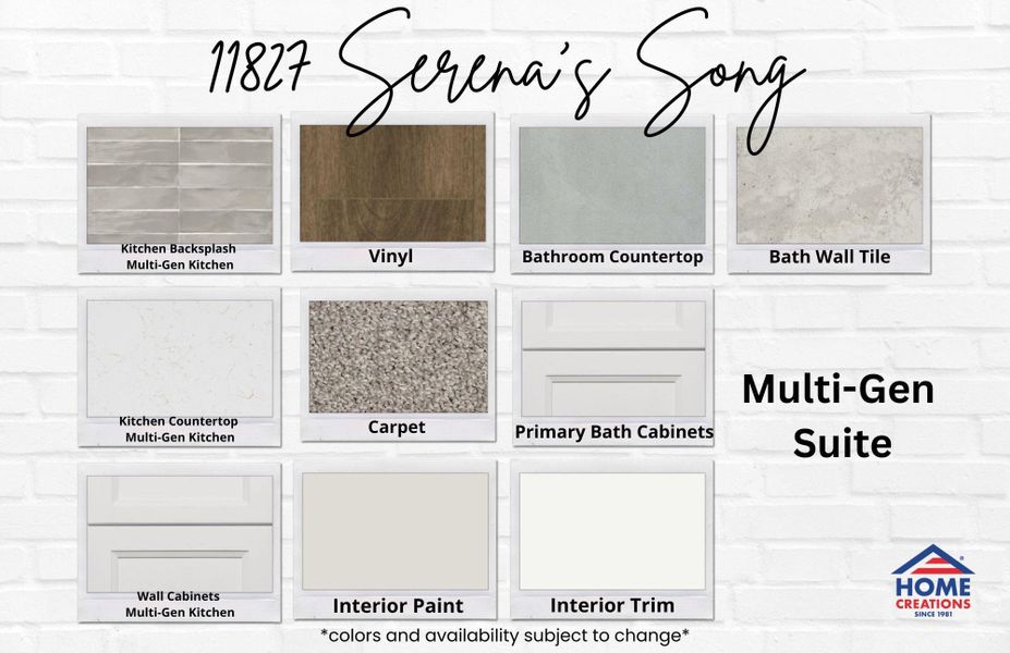 Sample of building materials used in homes in Lexington Heights, Willis (Image 30).