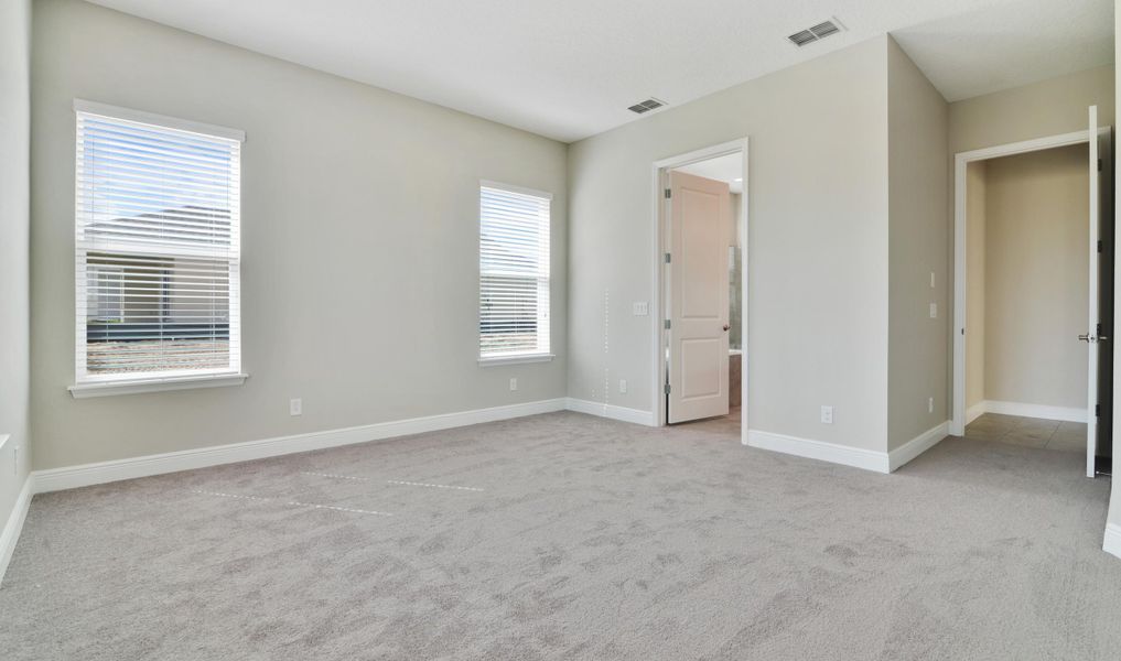 Owner's suite with large closet