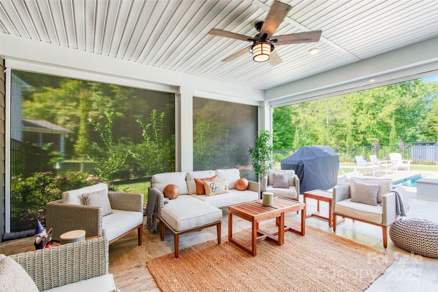 Furnished interior view inside a new home in , Indian Trail (Image 36).