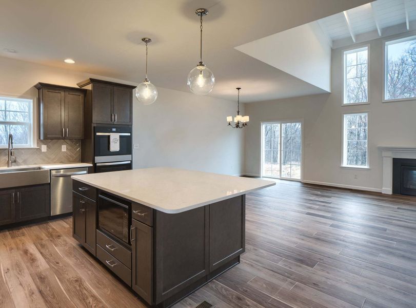 Gourmet Kitchen and Dining Room