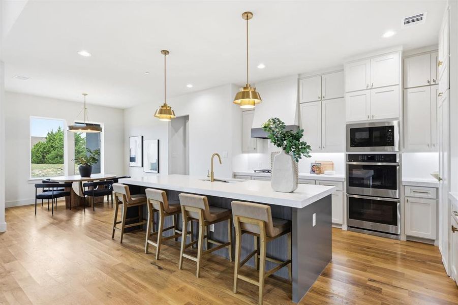 Furnished interior view inside a new home in , Red Oak (Image 32).