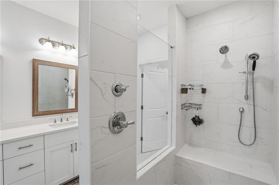 Furnished interior view inside a new home in , Cumming (Image 12).