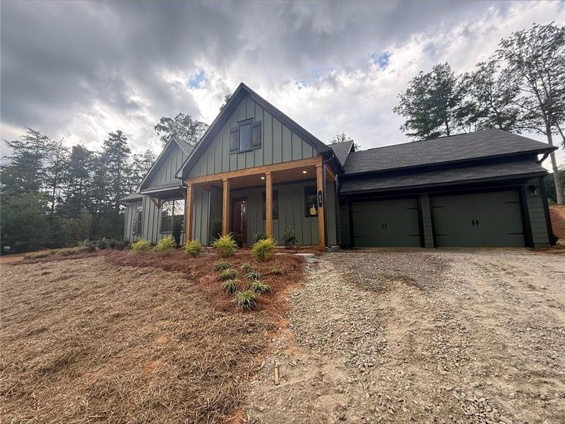 In-progress construction of a new home in Blue Mountain Creek, Morganton, GA (Image 17).