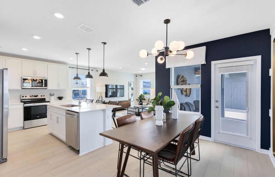 Representative furnished interior of a home built from the Caden by Pulte Homes in Tohoqua, Kissimmee (Image 18).