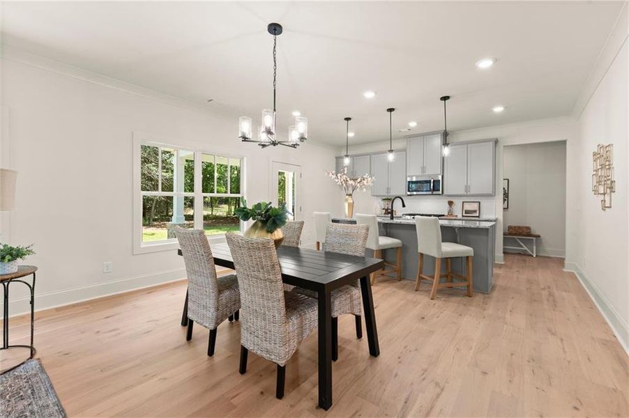 Furnished interior view inside a new home in , Covington (Image 18).