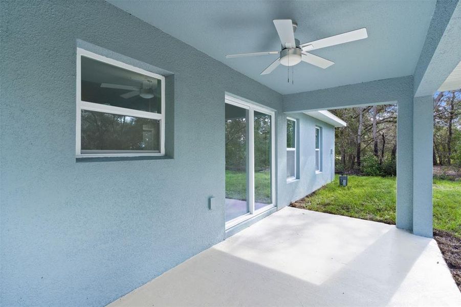 Exterior details and patio area of a home in , Ocklawaha (Image 17).