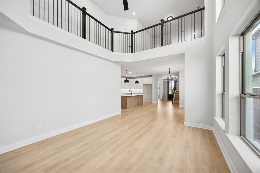 Spacious, unfurnished interior of a new home in Talia – Cottage Series, Mesquite (Image 17). Spacious, unfurnished interior of a new home in Talia – Cottage Series, Mesquite (Image 17).