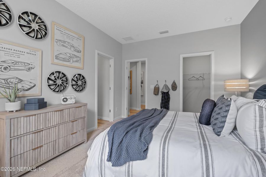 Furnished interior view inside a new home in Reserve East, Flagler Beach (Image 30). Furnished interior view inside a new home in Reserve East, Flagler Beach (Image 30).