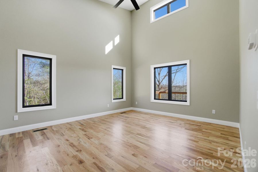 Natural light in the Master Bedroom