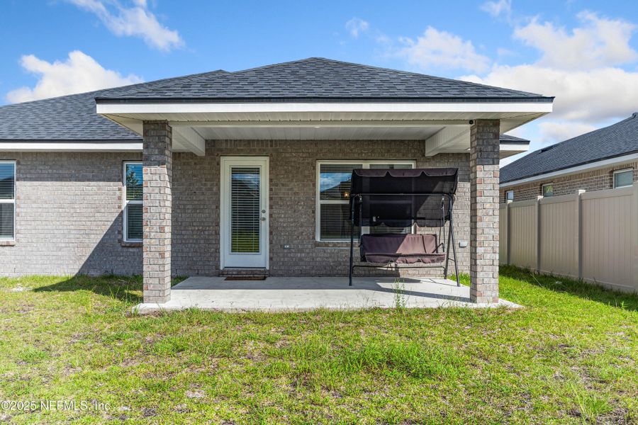 Front exterior of a new home in Shadow Crest at Rolling Hills, Green Cove Springs, FL, highlighting curb appeal (Image 24).