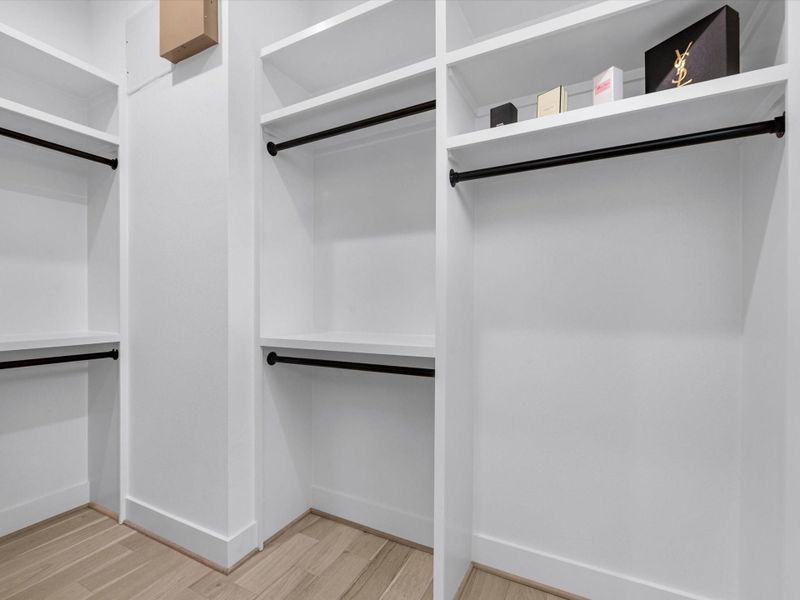 Furnished interior view inside a new home in , Houston (Image 32).