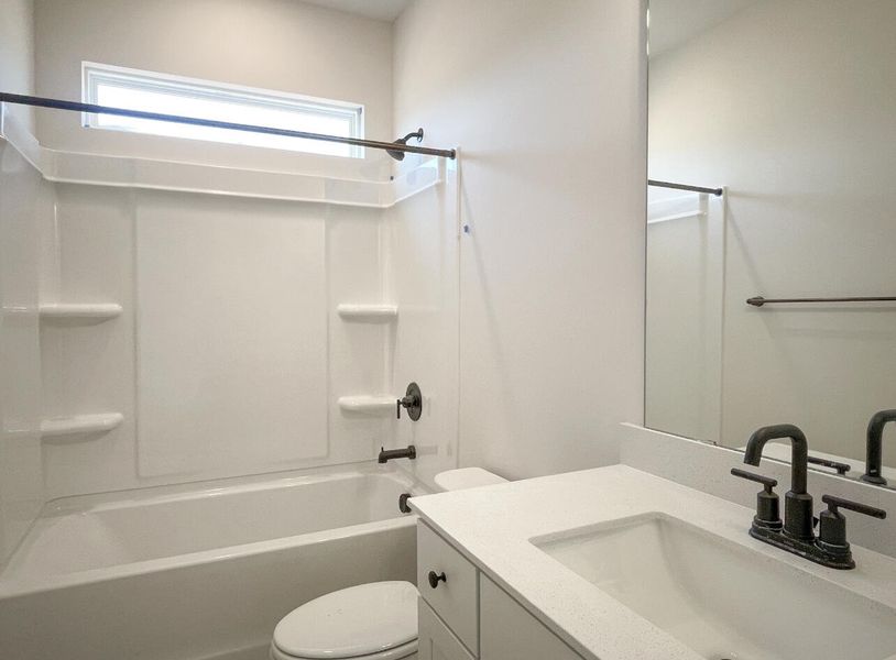 Furnished interior view inside a new home in Founders Club, Moore (Image 6).