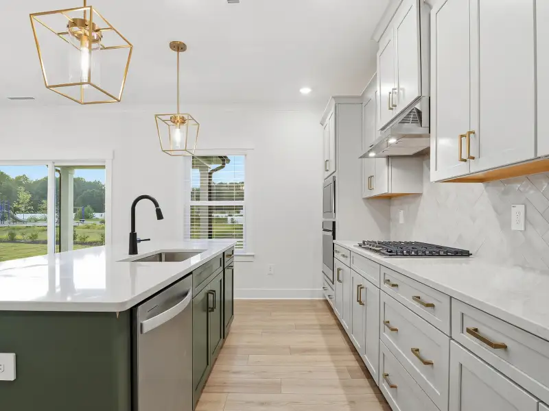 Furnished interior view inside a new home in Watkins Glen, Raleigh (Image 4).