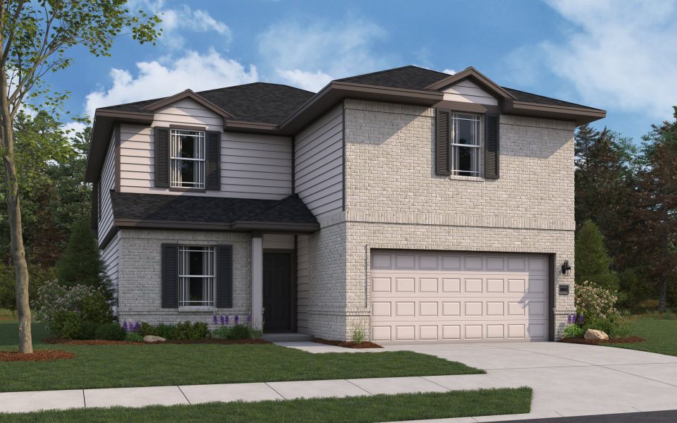 Hamilton - Elevation B Rendering