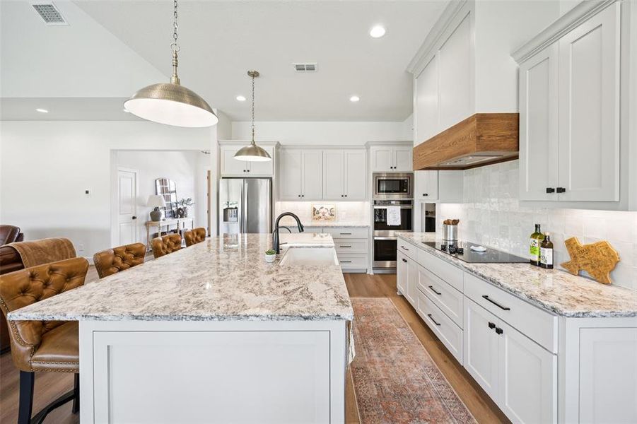 Furnished interior view inside a new home in , Weatherford (Image 25).
