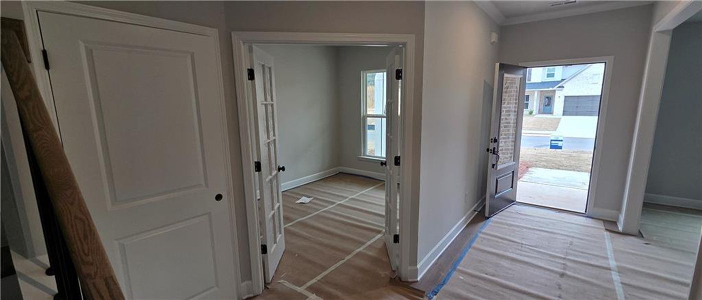 In-progress construction of a new home in Oakwood, Cumming, GA (Image 16).