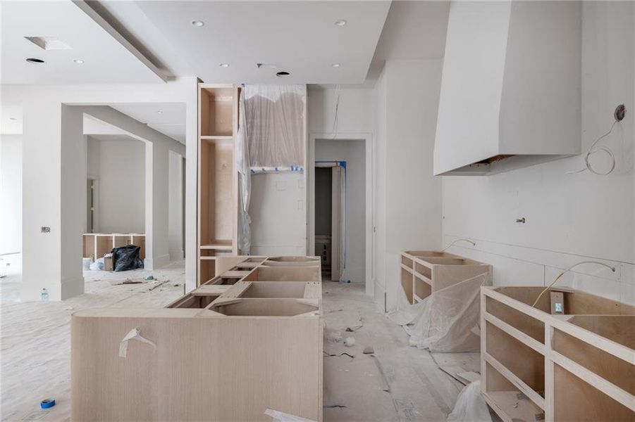 In-progress construction of a new home in , Brookhaven, GA (Image 8).
