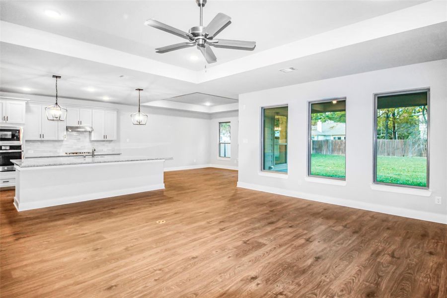 Spacious, unfurnished interior of a new home in , Magnolia (Image 23).