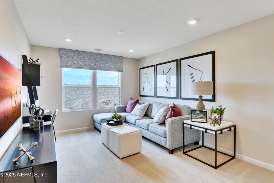 Furnished interior view inside a new home in , Fernandina Beach (Image 14).