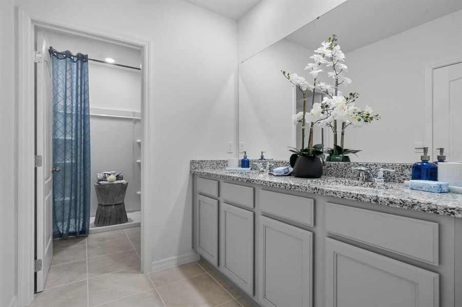 Furnished interior view inside a new home in Brentwood, Davenport (Image 23). Furnished interior view inside a new home in Brentwood, Davenport (Image 23).