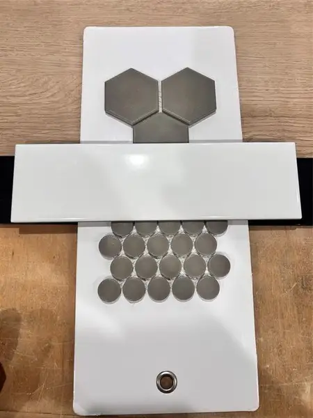 Sample of building materials used in homes in , Abilene (Image 1).