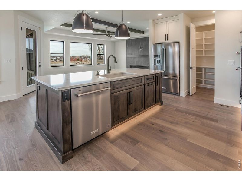 Furnished interior view inside a new home in Harvest Ridge, Berthoud (Image 14).