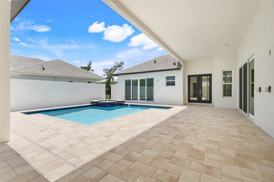 Exterior details and patio area of a home in Toscana, Palm Coast (Image 25).