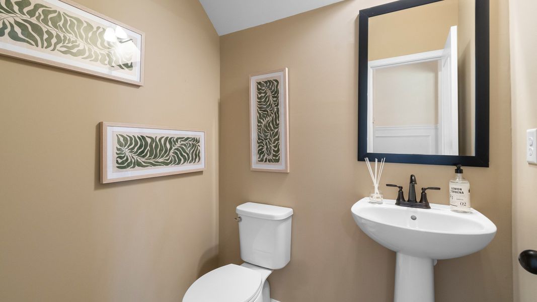 Representative furnished interior of a home built from the Stonefield by DRB Homes in Northcroft, Loganville (Image 12).