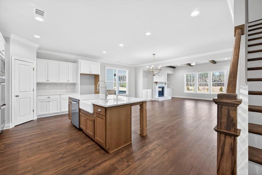 Furnished interior view inside a new home in , Suwanee (Image 32). Furnished interior view inside a new home in , Suwanee (Image 32).