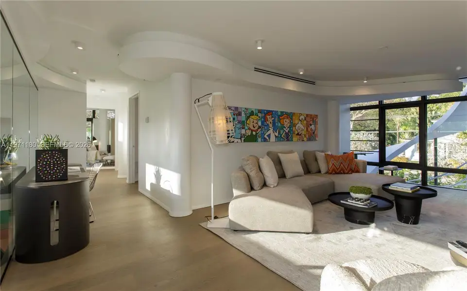 Furnished interior view inside a new home in , Miami (Image 9). Furnished interior view inside a new home in , Miami (Image 9).