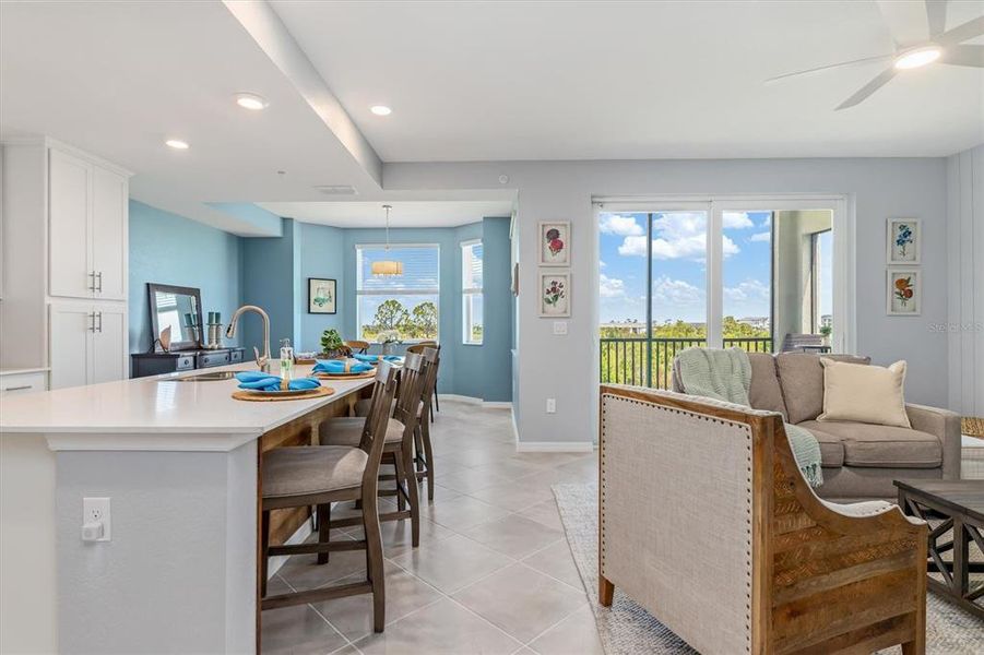 Furnished interior view inside a new home in , Venice (Image 7).