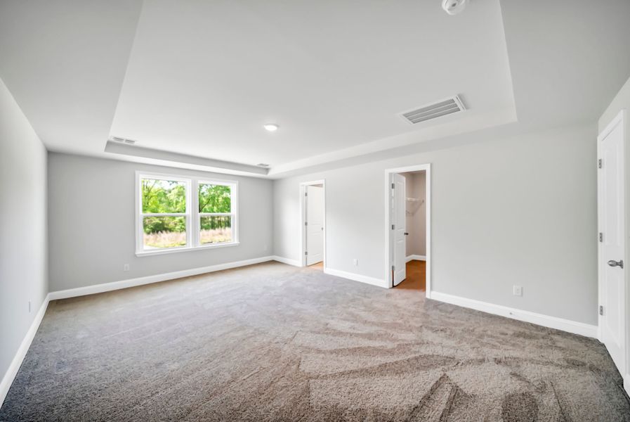 Spacious, unfurnished interior of a new home in Monroe Preserve, Chapin (Image 44).