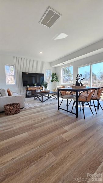 Furnished interior view inside a new home in , Hickory (Image 14).