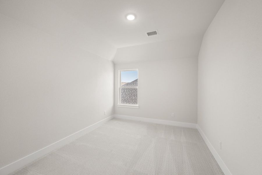 Spacious, unfurnished interior of a new home in Inspiration Collection at Bridgewater, Midlothian (Image 24).