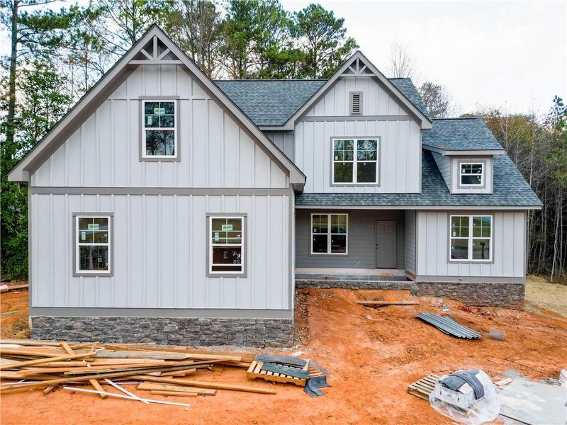 In-progress construction of a new home in , Villa Rica, GA (Image 13). In-progress construction of a new home in , Villa Rica, GA (Image 13).