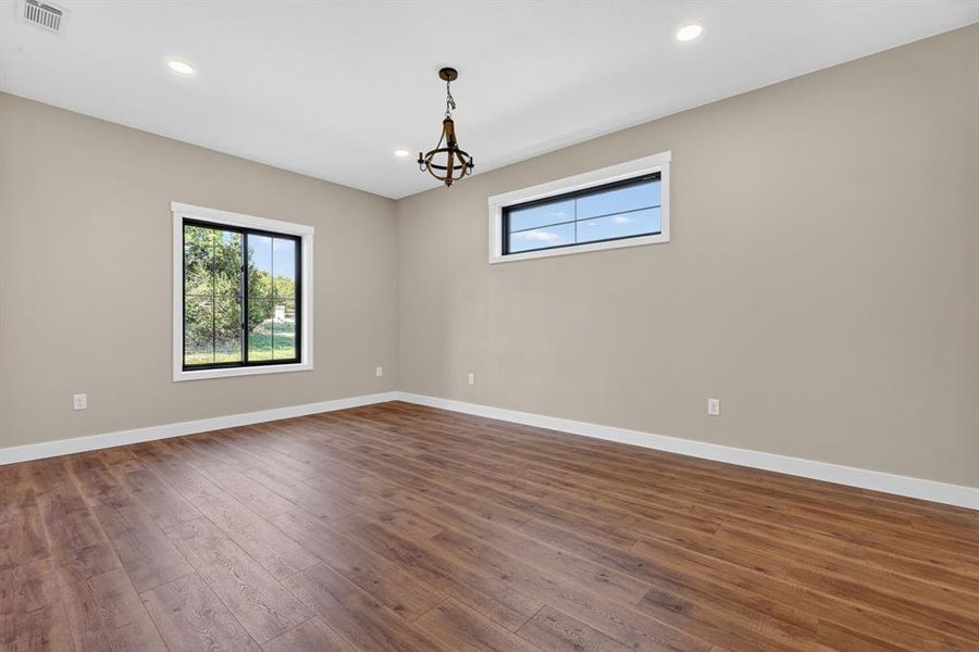 Spacious, unfurnished interior of a new home in , Clifton (Image 24). Spacious, unfurnished interior of a new home in , Clifton (Image 24).