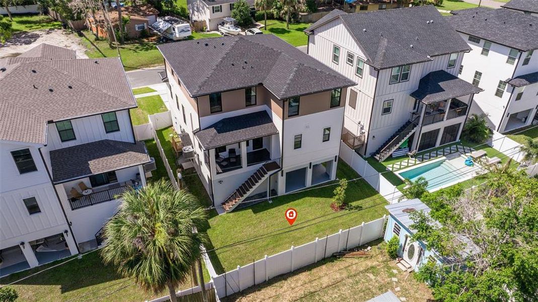 Front exterior of a new home in , St. Petersburg, FL, highlighting curb appeal (Image 2).