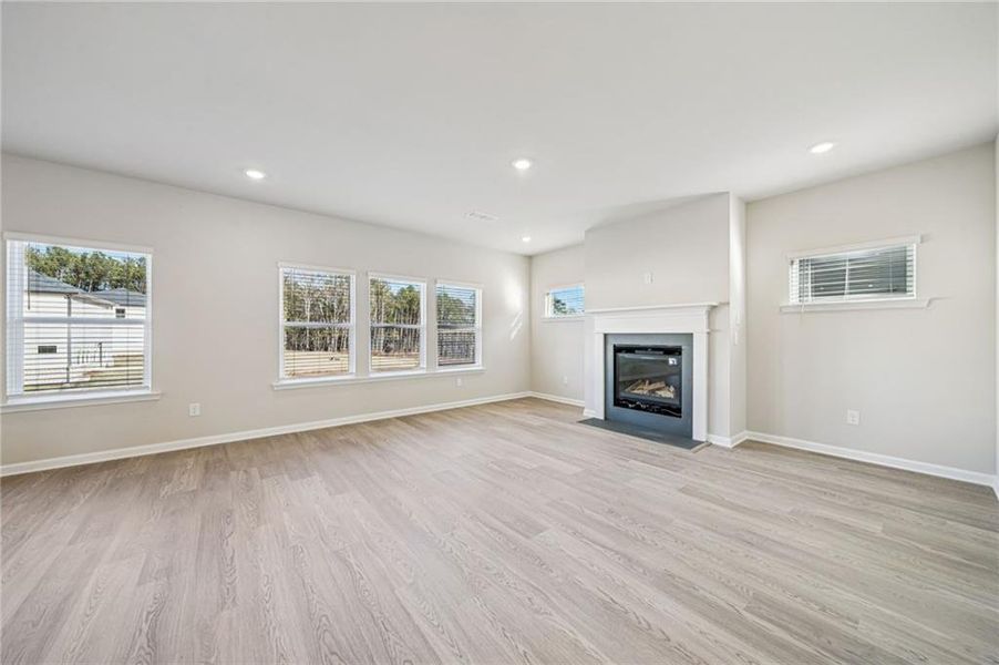 Spacious, unfurnished interior of a new home in Parkside at Grayson, Grayson (Image 32).