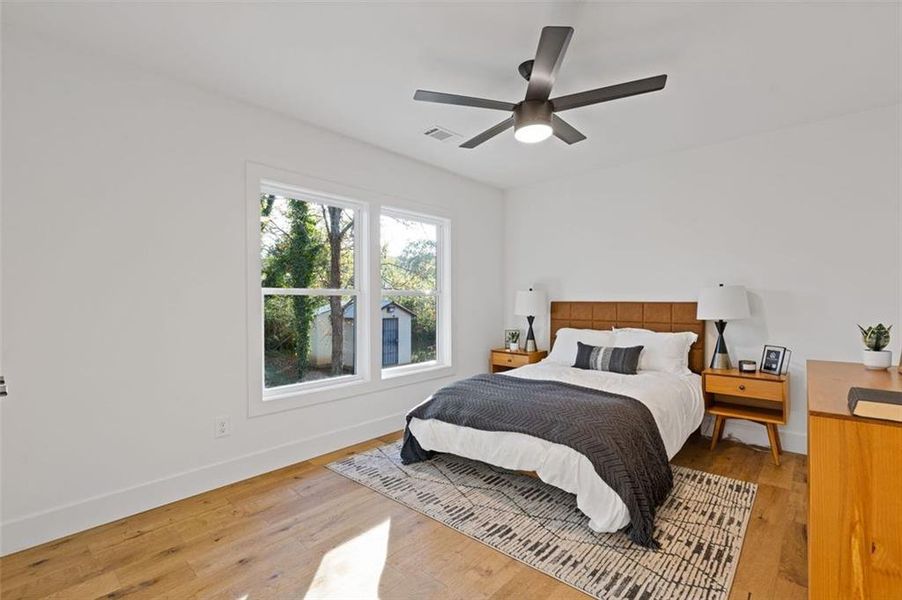 Furnished interior view inside a new home in , Atlanta (Image 12). Furnished interior view inside a new home in , Atlanta (Image 12).