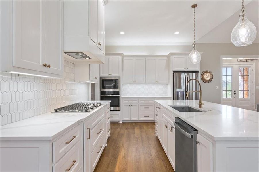Furnished interior view inside a new home in , Woodway (Image 8). Furnished interior view inside a new home in , Woodway (Image 8).