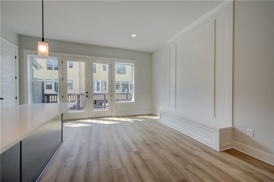 Spacious, unfurnished interior of a new home in Barrett Pointe, Kennesaw (Image 23).