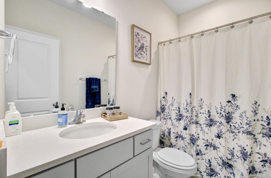 Furnished interior view inside a new home in , St. Stephen (Image 15).