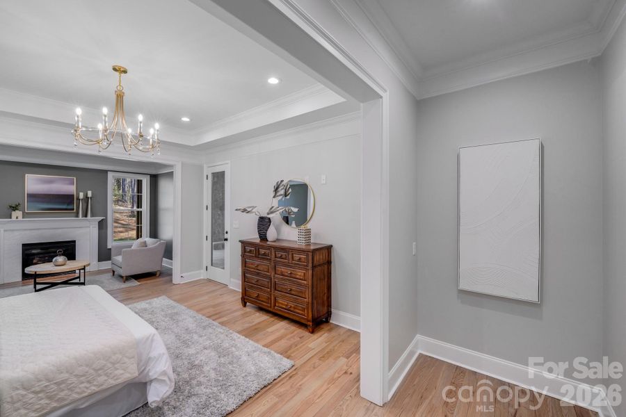 Furnished interior view inside a new home in , Lancaster (Image 41).