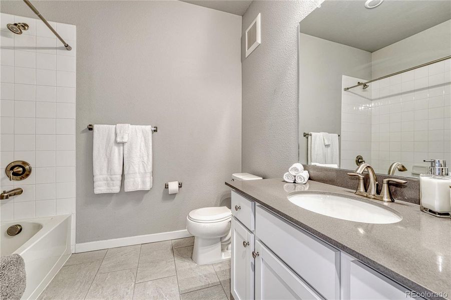 Furnished interior view inside a new home in The Trails at Westcreek, Parker (Image 13).
