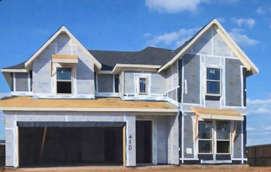 In-progress construction of a new home in Harvest Green - Final Opportunities, Richmond, TX (Image 10). In-progress construction of a new home in Harvest Green - Final Opportunities, Richmond, TX (Image 10).