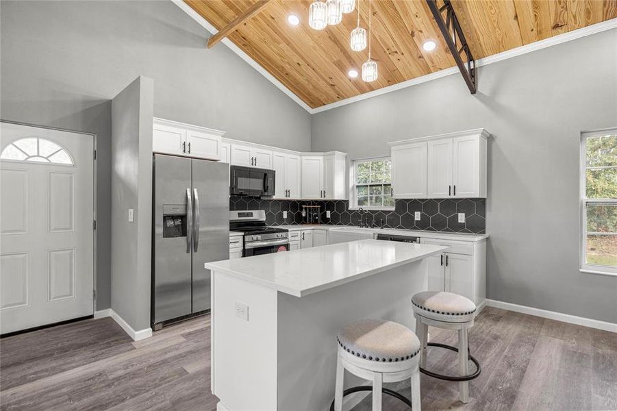 Furnished interior view inside a new home in , Williston (Image 12).